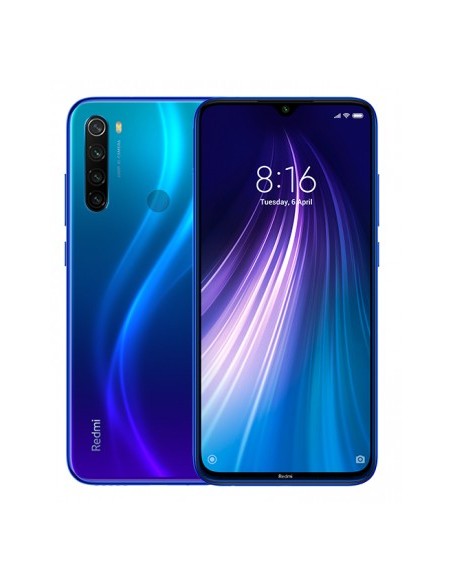 Xiaomi Redmi Note 8 2021 16 cm (6.3") SIM doble Android 11 4G USB Tipo C 4 GB 64 GB 4000 mAh Azul