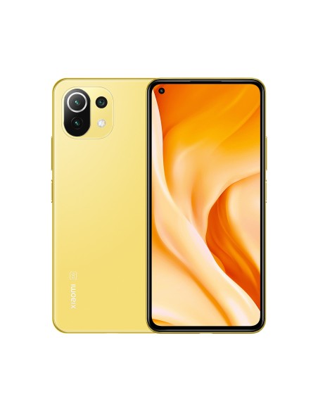 Xiaomi Mi 11 Lite 5G 16,6 cm (6.55") Ranura híbrida Dual SIM Android 11 USB Tipo C 8 GB 128 GB 4250 mAh Amarillo