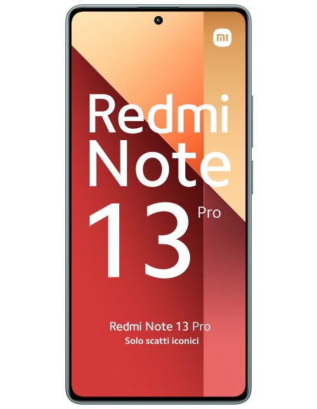 Xiaomi Redmi Note 13 Pro 16,9 cm (6.67") Ranura híbrida Dual SIM Android 12 4G USB Tipo C 8 GB 256 GB 5000 mAh Verde