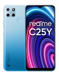 realme C C25Y 16,5 cm (6.5") SIM doble Android 11 4G MicroUSB 4 GB 64 GB 5000 mAh Azul
