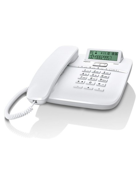 Gigaset DA610 Teléfono analógico Identificador de llamadas Blanco