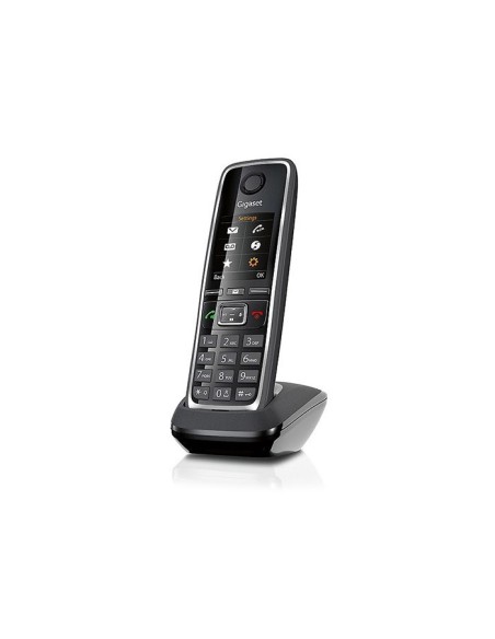 Gigaset C530HX Teléfono DECT Identificador de llamadas Negro, Plata