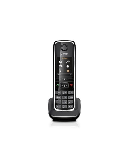Gigaset C530HX Teléfono DECT Identificador de llamadas Negro, Plata