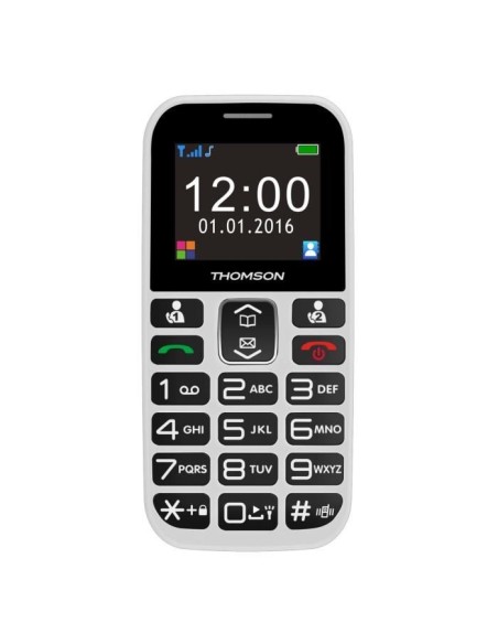 Thomson Serea 49 4,57 cm (1.8") Blanco Teléfono básico
