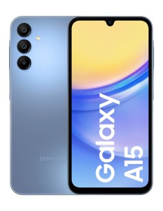 Samsung Galaxy A15 16,5 cm (6.5") Ranura híbrida Dual SIM Android 14 4G USB Tipo C 8 GB 256 GB 5000 mAh Azul