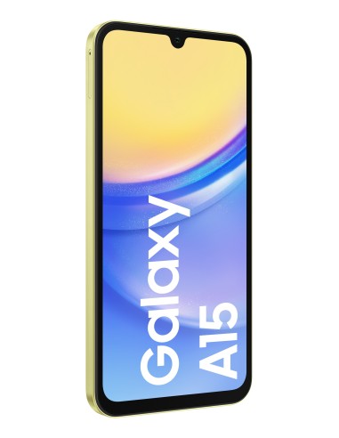 Samsung Galaxy SM-A155F 16,5 cm (6.5") Ranura híbrida Dual SIM Android 14 4G USB Tipo C 4 GB 128 GB 5000 mAh Amarillo