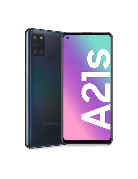 Samsung Galaxy A21s SM-A217F 16,5 cm (6.5") SIM doble Android 10 4G USB Tipo C 4 GB 64 GB 5000 mAh Negro