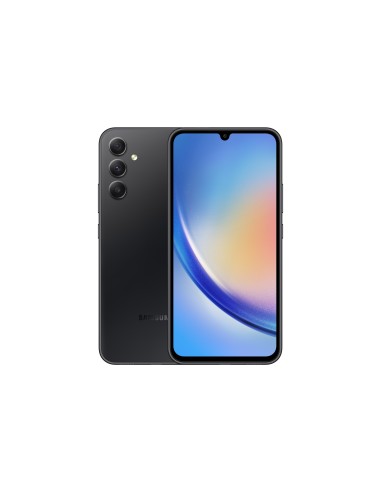 Samsung Galaxy A34 5G SM-A346B 16,8 cm (6.6") Ranura híbrida Dual SIM Android 13 USB Tipo C 8 GB 256 GB 5000 mAh Grafito