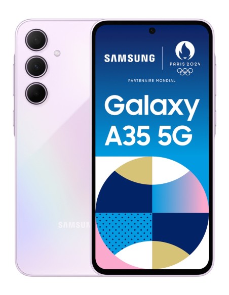 Samsung Galaxy A35 5G 16,8 cm (6.6") Ranura híbrida Dual SIM Android 14 USB Tipo C 8 GB 256 GB 5000 mAh Lila
