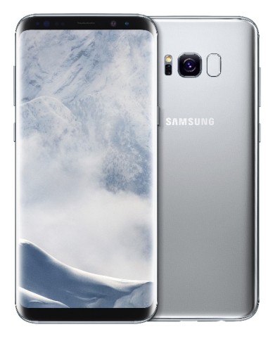 Samsung Galaxy S8+ SM-G955F 15,8 cm (6.2") SIM única Android 7.0 4G USB Tipo C 4 GB 64 GB 3500 mAh Plata