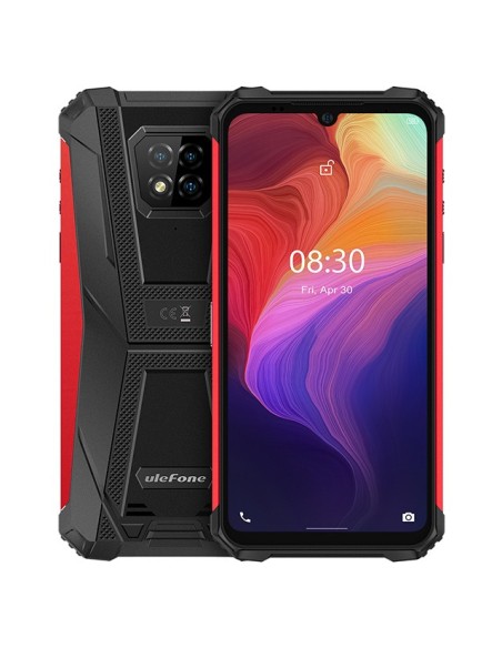 Ulefone Armor 8 Pro 15,5 cm (6.1") Ranura híbrida Dual SIM Android 11 4G USB Tipo C 8 GB 128 GB 5520 mAh Negro, Rojo