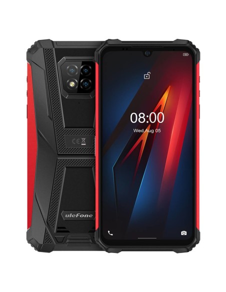 Ulefone Armor 8 15,5 cm (6.1") SIM doble Android 10 4G USB Tipo C 4 GB 64 GB 5580 mAh Rojo