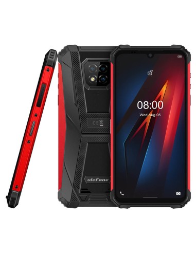 Ulefone Armor 8 15,5 cm (6.1") SIM doble Android 10 4G USB Tipo C 4 GB 64 GB 5580 mAh Rojo