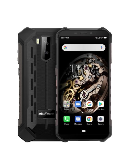 Ulefone Armor X5 14 cm (5.5") SIM doble Android 10 4G MicroUSB 3 GB 32 GB 5000 mAh Negro