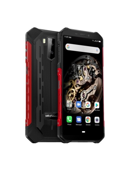 Ulefone Armor X5 14 cm (5.5") SIM doble Android 10 4G MicroUSB 3 GB 32 GB 5000 mAh Rojo