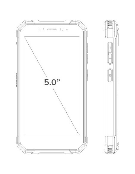 Ulefone Armor X6 12,7 cm (5") SIM doble Android 9.0 3G MicroUSB 2 GB 16 GB 4000 mAh Naranja