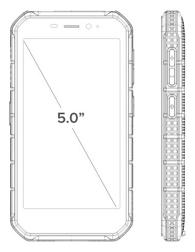Ulefone Armor X7 Pro 12,7 cm (5") SIM doble Android 10 4G MicroUSB 4 GB 32 GB 4000 mAh Negro