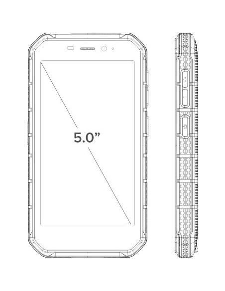 Ulefone Armor X7 Pro 12,7 cm (5") SIM doble Android 10 4G MicroUSB 4 GB 32 GB 4000 mAh Negro