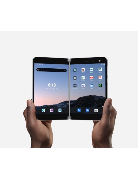 Microsoft Surface Duo 14,2 cm (5.6") SIM doble Android 10 4G USB Tipo C 6 GB 256 GB 3577 mAh Blanco