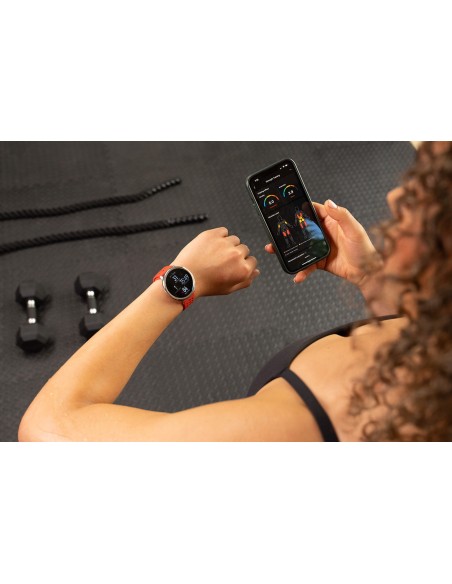 Amazfit Active 2 3,35 cm (1.32") AMOLED 44 mm Digital 466 x 466 Pixeles Pantalla táctil Plata GPS (satélite)