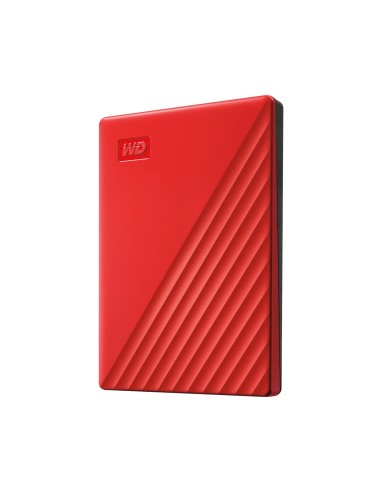 Western Digital My Passport disco duro externo 2 TB 2.5" 3.2 Gen 1 (3.1 Gen 1) Rojo