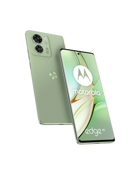 Motorola edge 40 16,5 cm (6.5") SIM doble Android 13 5G USB Tipo C 8 GB 256 GB 4400 mAh Verde