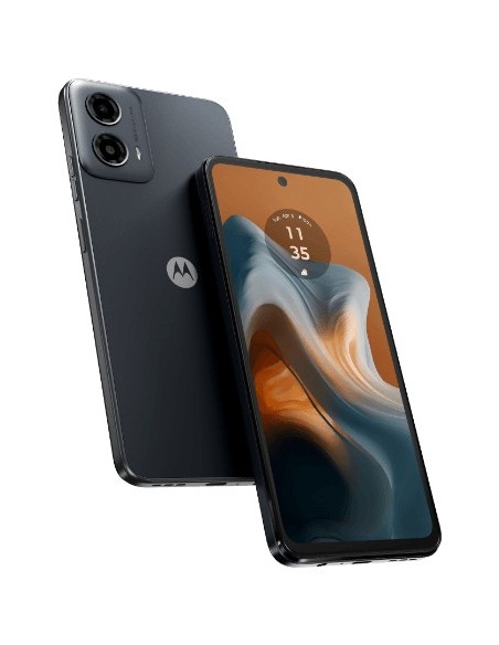 Motorola G34 16,5 cm (6.5") SIM doble Android 14 5G USB Tipo C 4 GB 128 GB 5000 mAh Negro, Carbón vegetal
