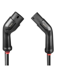 Lindy 30112 cable de carga para vehículo eléctrico Negro Type 2 Tipo 1 3 5 m