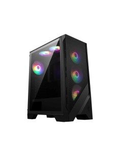 MSI MAG Forge 120A AIRFLOW Midi Tower Negro, Transparente