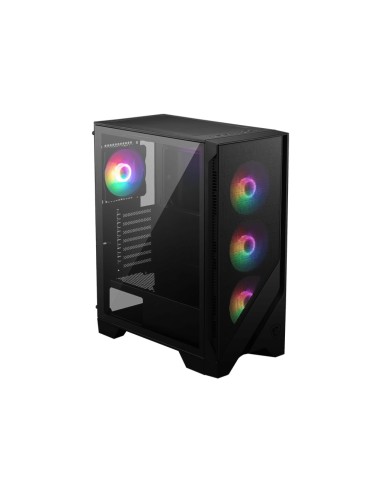 MSI MAG Forge 120A AIRFLOW Midi Tower Negro, Transparente