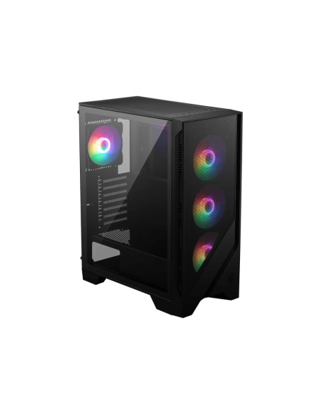 MSI MAG Forge 120A AIRFLOW Midi Tower Negro, Transparente