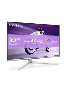 Philips Evnia 8000 32M2N8900 00 pantalla para PC 80 cm (31.5") 3840 x 2160 Pixeles 4K Ultra HD QD-OLED Blanco 2