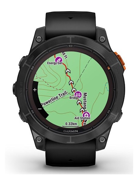 Garmin fēnix 7 Pro Solar Edition 3,3 cm (1.3") MIP 47 mm Digital 260 x 260 Pixeles Pantalla táctil Negro, Gris Wifi GPS
