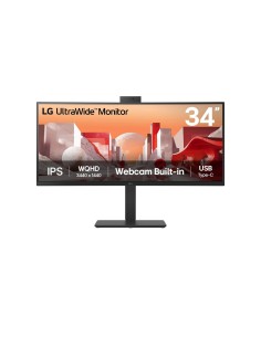 LG 34BA85QE-B pantalla para PC 86,4 cm (34") 3440 x 1440 Pixeles Wide Quad HD LCD Negro