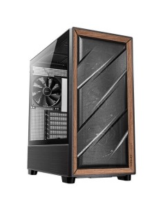 Antec 0-761345-10133-2 carcasa de ordenador Midi Tower Negro, Madera