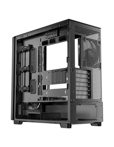 Antec 0-761345-10133-2 carcasa de ordenador Midi Tower Negro, Madera