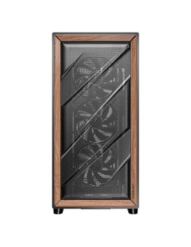 Antec 0-761345-10133-2 carcasa de ordenador Midi Tower Negro, Madera