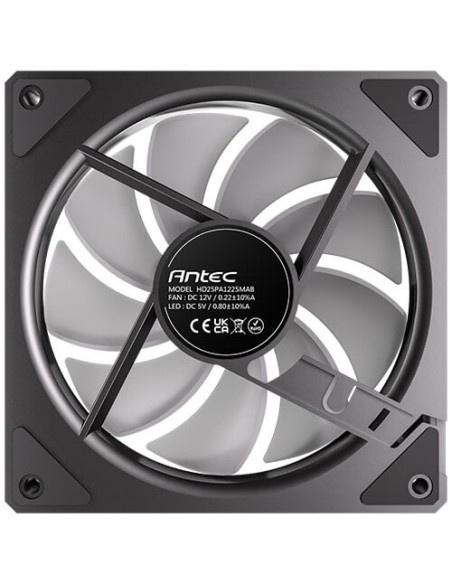 Antec 0-761345-40060-2 sistema de refrigeración para ordenador Carcasa del ordenador Ventilador 12 cm Negro