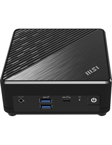 MSI Cubi N ADL-047BES 0,69 l tamaño PC Negro N100