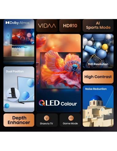 Hisense 40A5Q 101,6 cm (40") Full HD Smart TV Wifi Negro