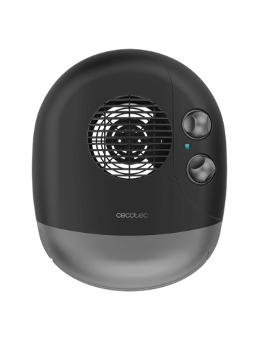 Cecotec 08250 calefactor eléctrico Interior Negro, Gris 2000 W Ventilador sin aspas para el hogar