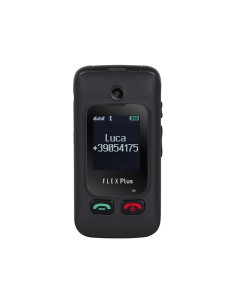 Trevi Flex Plus 55 6,1 cm (2.4") Negro Teléfono para personas mayores 2