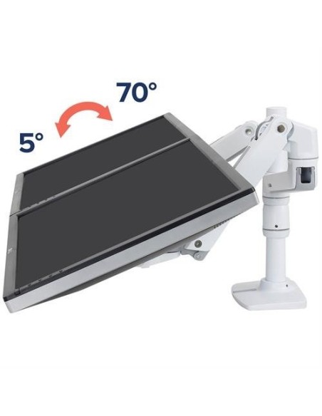 Ergotron LX Series 45-492-216 soporte para monitor 61 cm (24") Escritorio Blanco