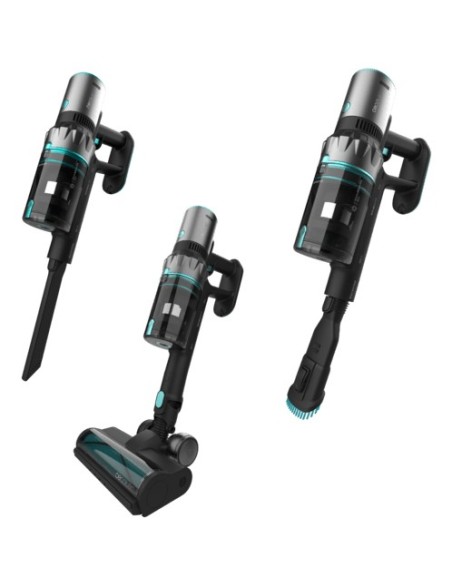 Cecotec A01_EU01_107955 aspiradora de pie y escoba eléctrica Aspiradora escoba 2 en 1 Batería Secar Sin bolsa 400 W Negro 2,2 Ah