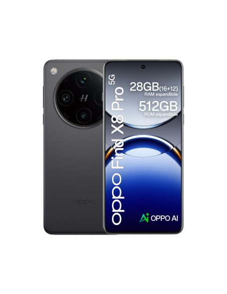 OPPO Find X8 Pro 17,2 cm (6.78") SIM doble Android 15 5G USB Tipo C 16 GB 512 GB 5910 mAh Negro