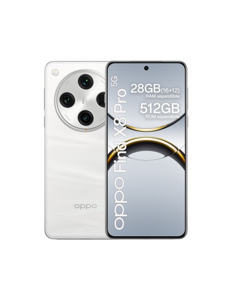 OPPO Find X8 Pro X8 Pro 17,2 cm (6.78") SIM doble Android 15 5G USB Tipo C 16 GB 512 GB 5910 mAh Blanco