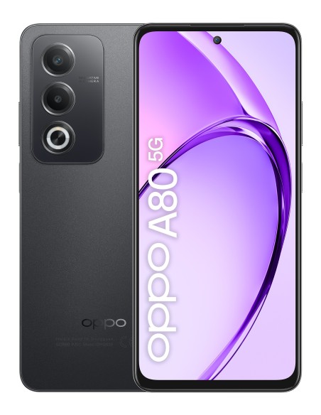 OPPO A80 5G 16,9 cm (6.67") SIM doble Android 14 USB Tipo C 8 GB 256 GB 5100 mAh Negro