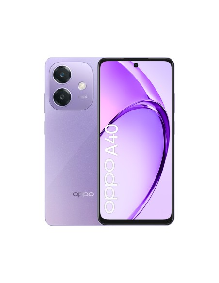OPPO A40 16,9 cm (6.67") SIM doble Android 14 4G USB Tipo C 4 GB 128 GB 5100 mAh Púrpura