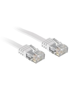 Lindy 2m Cat.6 cable de red Blanco Cat6