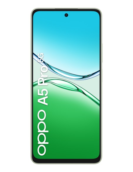 OPPO A5 Pro 5G 16,9 cm (6.67") SIM doble Android 15 USB Tipo C 8 GB 256 GB 5800 mAh Verde, Oliva